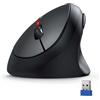 TECKNET Verticale Wireless, 2.4GHz Senza Fili Ergonomico, 4800 DPI, Clic Silenziosi, 6 Pulsanti Per PC, Computer Portatile, Mac - Nero