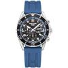 swiss alpine military Orologio da uomo cronografo analogico al quarzo 7029.9 silicone, Acciaio/Silicone/Sw-blu - 9835sam, Sport
