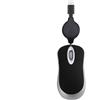 EBVincxmk Mouse con filo USB C Cavo retrattile Piccolo mouse 1000DPI Mouse ottico di base Mouse da viaggio USB C Mouse con filo