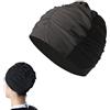 KARELLS Cuffia per Nuoto in Piscina Unisex Adulto Cappello da Nuoto Uomo e Donna Unisex Cuffia da Bagno Cuffia da Nuoto per Piscina Cuffia Piscina Bambini Cuffie Nuoto per Uomo Donna Elastica e Leggera (Nero)