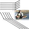 LPZMPZ 10 Pezzi Anti Tangle Groviglio Boom 9cm/12cm in Metallo Bracci con Snaps Distanziatori Balance Connector da Pesca Connettore Accessorio per Pesca alla Carpa