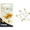 Korbond - Spilli di Sicurezza Dorati, 36 Pezzi