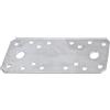 Alberts 836375 Connettore Piatto, Argento