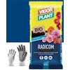 VIGORPLANT Vigor Plant Radicom Terriccio Universale BIO da 45lt: Misto di Torbe per Piante, Fiori da Giardino, Orto, Piante da Interno ed Esterno in Vaso. + Omaggio Guanti da Lavoro