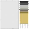 GOUSANG Vela Ombreggiante 3.2 x 6.5 m Balcone Protezione Della Privacy Impermeabile, Rettangolare con Occhielli Protezione Raggi UV 98% per Arredo Esterno Giardino, Bianco