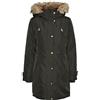 VERO MODA Vmtrack Parka Coat Ga Cappotto, Torba, XS Donna