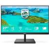 Philips Monitor 27" 2K 1440p E LINE Qhd Black 275E1S 00