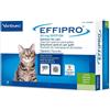 Vibrac Effipro Spot-on Soluzione 50mg Per Gatti 24 Pipette