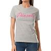 DIESEL T-Shirt Grigio Donna Sully, grigio, S