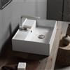 Scarabeo Teorema 2.0 lavabo da appoggio, 5112BK, Teorema 2.0 bianco [Lavabi > Lavabi da Appoggio]