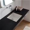Scarabeo Miky lavabo sottopiano, 8089BK, Miky bianco [Lavabi > Lavabi Sottopiano]