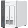 Qnap Nas 96TB Qnap TS-216G 2 bay 2.0GHz Bianco [TS-216G]