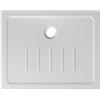 Ceramica globo Piatto doccia 80x100 h.4,5 in ceramica bianco lucido Docciaviva di Ceramica Globo