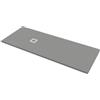 BAGNOEXPERT Piatto doccia 70x190 Marmo Resina Slim H2,8 Ardesia Effetto Grigio Opaco - Cod. Articolo: BPMARGSTON7019