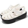 Crocs Stomp Fisherman Sandal Chalk Platfotm Men Unisex Slide Sandal 209938-0WV