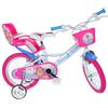 Cicli Puzone BICI MISURA 14 BIMBA DINO BIKES BICICLETTA BAMBINA SIRENETTA ALYSSA 144R-ALS NEW