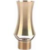 Duokon Ugello della Fontana, Ugello per Fontana d'Acqua Regolabile, Stagno Torre Ghiaccio in Ottone Cascata Cedar Water Fountain Ugello Spray Testa (1/2'' 3/4'')