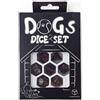 Q WORKSHOP sdog01 - set 7 dadi - dog dice set: luna