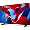 LG OLED evo C4 42'' Serie OLED42C44LA, 4K, 4 HDMI, Dolby Vision, SMART TV 2024