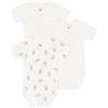 Petit Bateau A0AV0 Body Nascita A Maniche Corte Unisex - Bimbi 0-24 Variante 1 6 Mesi