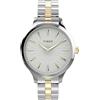 Timex Orologio Analogico al Quarzo Donna con Cinturino in Acciaio Inossidabile TW2V06500