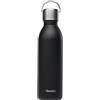Qwetch - Borraccia Termica Active 600ml Nero - Bottiglia termica in Acciaio Inox 90% Riciclato - Mantiene freddo per 24 ore e caldo per 12 ore - Senza perdite & senza BPA - Con ansa ergonomica