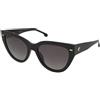 Carrera Carrera 3017/S 807/WJ | Occhiali da Sole Graduati o Non Graduati | Prova Online | Plastica | Cat Eye, Ovali / Ellittici | Nero | Adrialenti