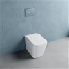 Parama Vaso filomuro in ceramica bianco lucido con sedile soft-close | Londra