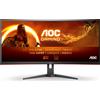 AOC Monitor AOC G2 CU34G2XE/BK LED display 86,4 cm (34) 3440 x 1440 Pixel Wide Quad HD LCD Nero, Rosso [CU34G2XE/BK]