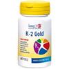 LONGLIFE Srl LongLife K-2 Gold 100 mcg - Integratore per la Salute delle Ossa - 60 Perle