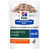 Hill's Prescription Diet m/d Diabetes Care Bustina con Pollo per Gatti da 85 gr