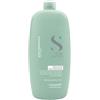 Alfaparf Semi di Lino Scalp Rebalance Oily Skin Balancing Low Shampoo 1000ml - shampoo riequilibrante cute grassa