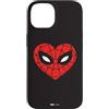 Marvel Custodia per iPhone 14 Marvel Spider-Man - Maschera a forma di cuore per San Valentino anni Sessanta