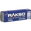 RAKSO lana di acciaio inossidabile extrafine - 150g, 1 fascia, levigare e lucidare in ambienti umidi, lisciare legni contenenti acidi tannici come la quercia nessun scolorimento della marezzatura