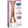 Sauber Pharma Sauber Linea Charme Gambaletto 140 Den Maglia Liscia Colore Beige Taglia 3