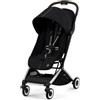 Cybex - Passeggino ORFEO Moon Black - Telaio Silver