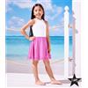 I Am Bikini - Copri Costume Glitter Rosa Bambina Junior ULTIMA TAGLIA 8 ANNI 4A
