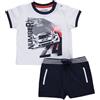 Losan - Completo Baby Bambino Maglietta + Bermuda 9-12m