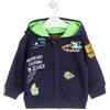 Losan - Felpa Blu Marino "Shark" Baby Bambino ULTIMA TAGLIA 3-6 MESI 12-18m