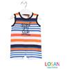 Losan - Pagliaccetto a Righe Blu Baby Bambino 9-12m