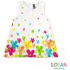 Losan - Vestito a Fiori in Cotone Baby Bambina 6-9m