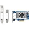 QNAP QXG-10G2T-X710 scheda di rete e adattatore Interno Ethernet 1000 Mbit/s [QXG-10G2T-X710]