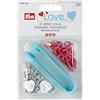 Prym - Love Jersey Red, Orange, Pink (8mm) Press Fissanters - 1 unità