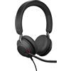Jabra Evolve2 40 SE Cuffie Stereo cablate con cancellazione del rumore, USB-C, Tutte le piattaforme, Stereo, Nuova edizione