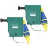 Hilitand 2 Pezzi 3 Metri in Lega di Acciaio Filo Magnetico Martello Linea Goccia Piombo Bob Setter Filo a Piombo