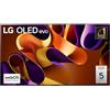 LG OLED evo 83'', Serie G4 2024, OLED83G45LW, Smart TV 4K, Design One Wall, Processore α11, Brightness Booster Max, 60W, Dolby Vision, Wi-Fi 6, 4 HDMI 2.1 4K@144Hz, GSYNC, VRR, ThinQ AI, webOS 24