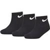 Nike -CONFEZIONE DA 3 PAIA -CALZA ALLA CAVIGLIA -LOGO nero 023 4-5 anni