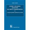 GIAPPICHELLI Potere e situazioni soggettive nel diritto amministrativo. Le situazioni giuridiche (prettamente) procedurali (Vol. 2/2)