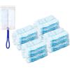 Generic swi-ffer panni catturapolvere, 1 Manico Ergonomico e 40 Piumini Duster, Cattura e Intrappola Polvere e Sporco, duster Sostituibile