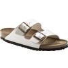 BIRKENSTOCK ARIZONA PEARL GRACEFUL WHITE Sandali Donna